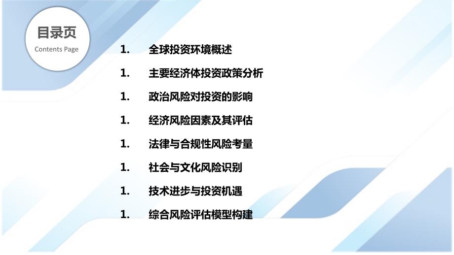 國際市場投資機會與風(fēng)險評估解析